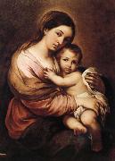 Bartolome Esteban Murillo Virgin and the Son painting